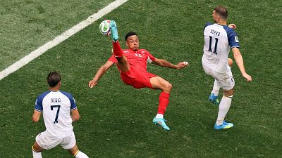 Ocasión de Dan Ndoye en el partido Suiza – Bosnia y Herzegovina | Mundial 2026