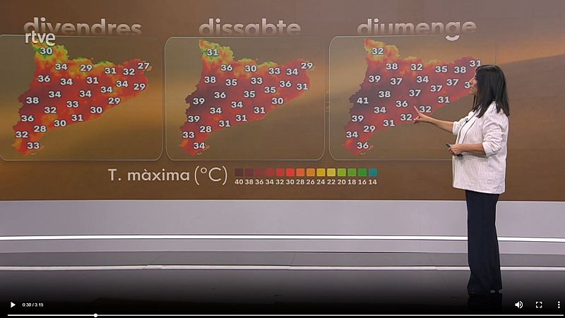 El Temps amb S�nia Papell (19/06/2026) | RTVE Catalunya - El temps | Veure