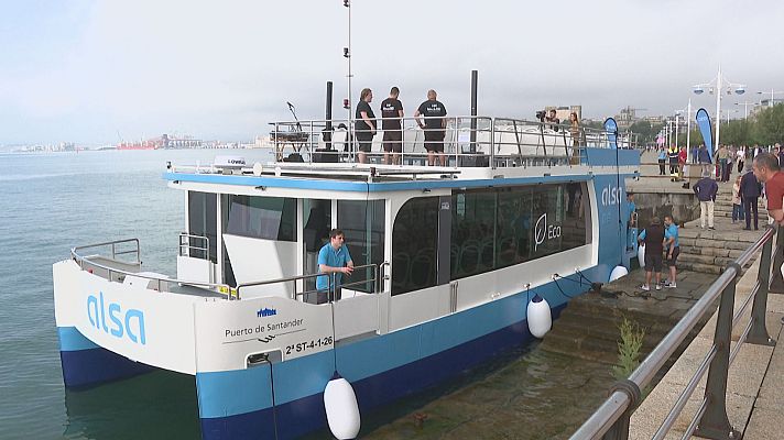 TeleCantabria - El 26 de junio comienza el nuevo servicio marítimo regular de pasajeros entre Santander, Pedreña y Somo