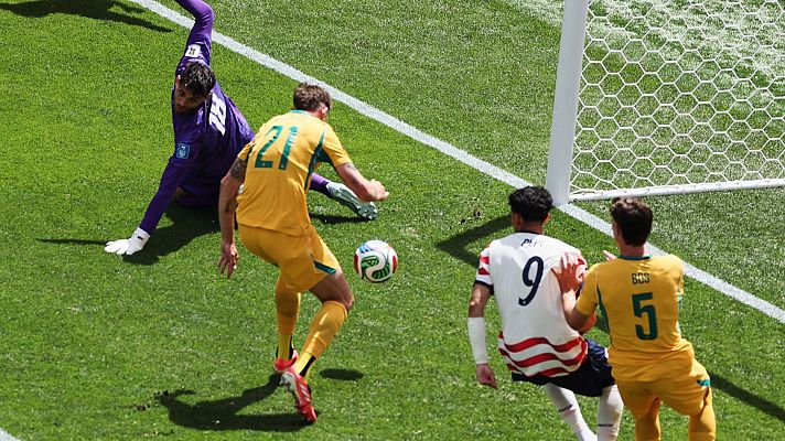 Copa Mundial de la FIFA 2026 - Gol en propia de Cameron Burgess en el partido Estados Unidos - Australia | Mundial 2026