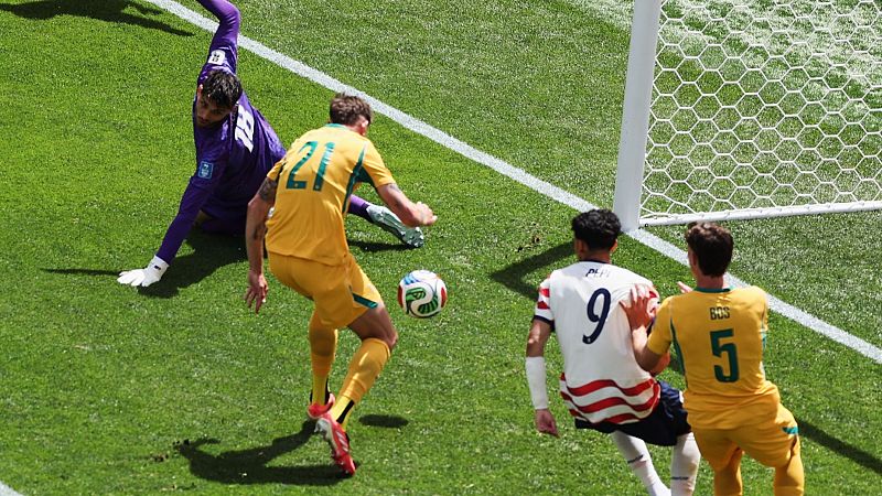 Gol en propia de Cameron Burgess en el partido Estados Unidos - Australia | Mundial 2026 | Ver vídeo