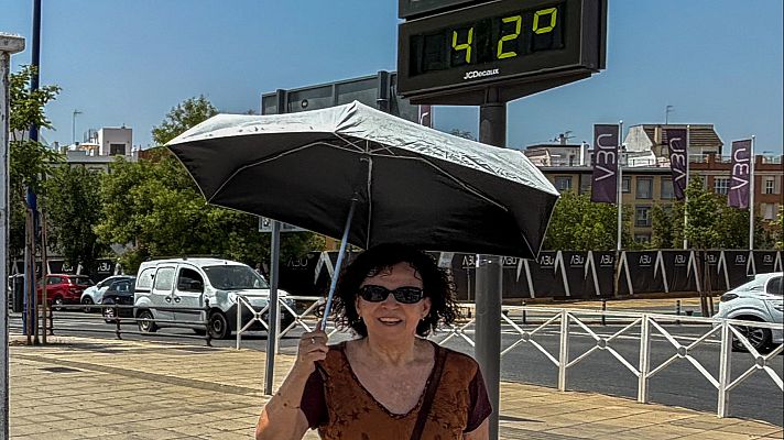 Telediario Fin de Semana - Llega la primera ola de calor del verano: "Será horrible, no sé qué haremos"