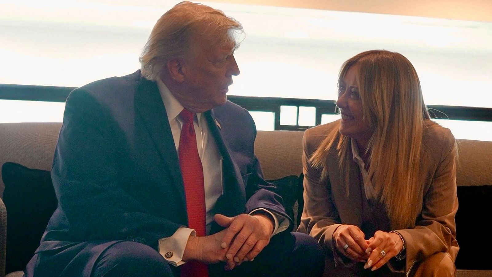 La relación de Trump y Meloni, en horas bajas | Ver