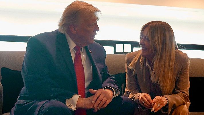 Telediario Fin de Semana - La relación de Trump y Meloni, en horas bajas