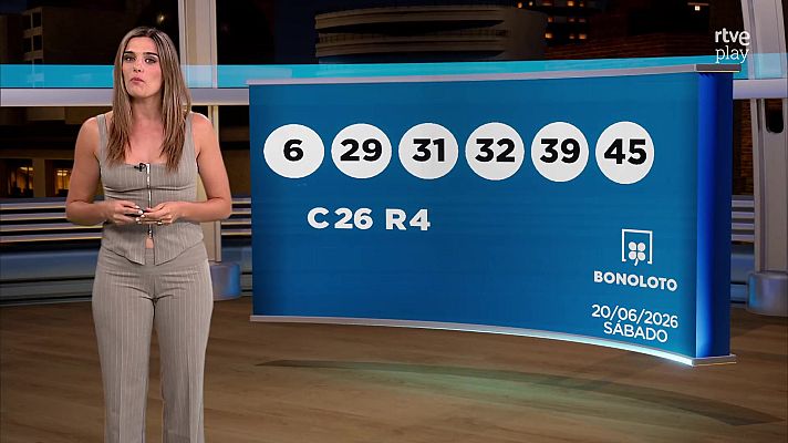 Loterías - Sorteo de la Bonoloto y Primitiva del 20/06/2026