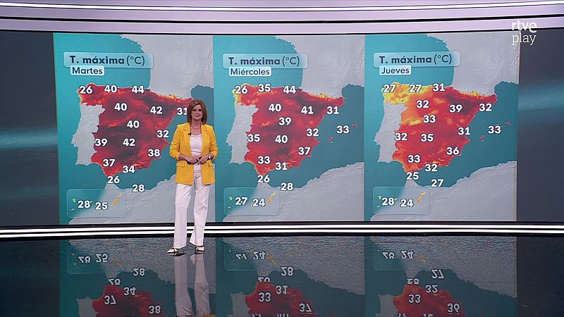 El Tiempo - 21/06/26 - RTVE.es - El tiempo | Ver