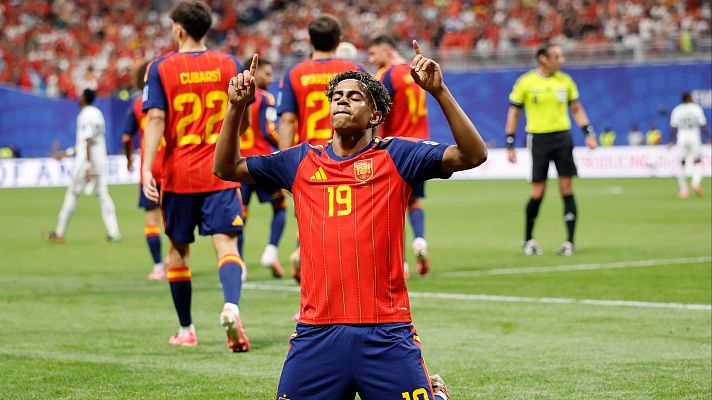 Gol de Lamine Yamal en el minuto 7 del España - Arabia Saudí (1-0) | Mundial 2026 | Ver vídeo