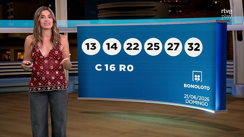 Sorteo de la Bonoloto y El Gordo de la Primitiva: 21/06/2026 - Loterías | Ver