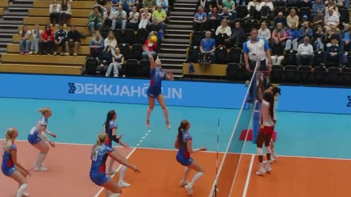 Voleibol - Liga Europea Femenina. 3ª Ronda: Islandia - España