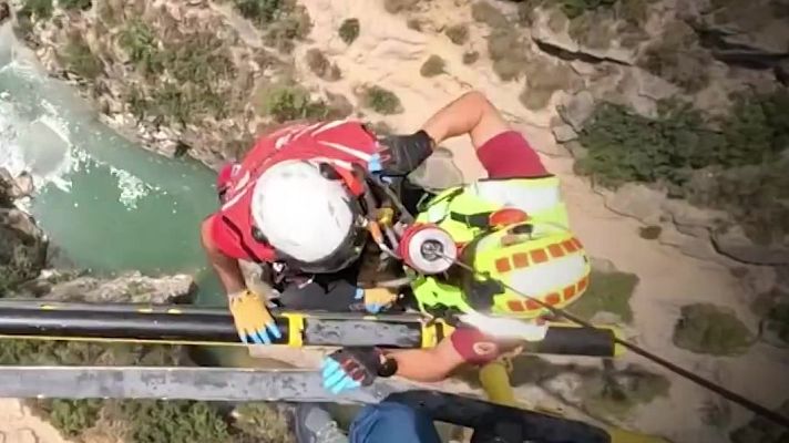 Mañaneros 360 - Rescate en helicóptero por golpe de calor