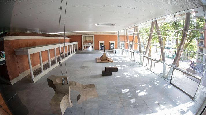 Telenorte - País Vasco - El Museo de Bellas Artes de Bilbao presenta su nuevo atrio Arriaga, primer paso de su ampliación
