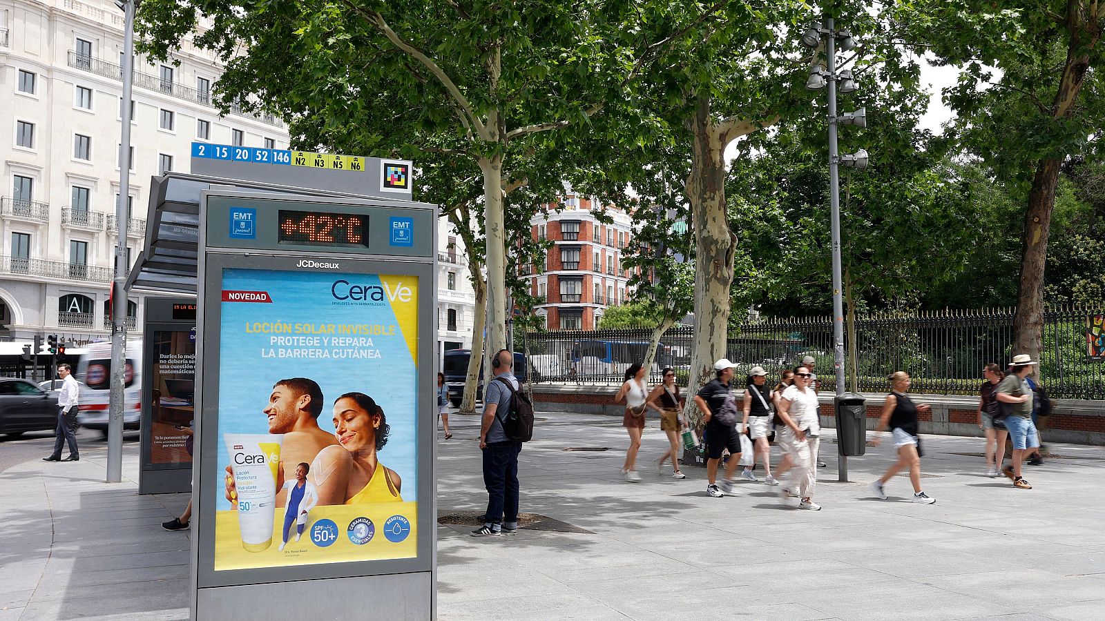 Los termómetros se disparan en plena ola de calor | Ver ahora