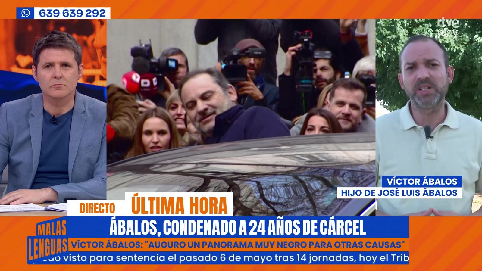 Víctor Ábalos, hijo de José Luis Ábalos, en 'Malas Lenguas' - Malas lenguas | Ver