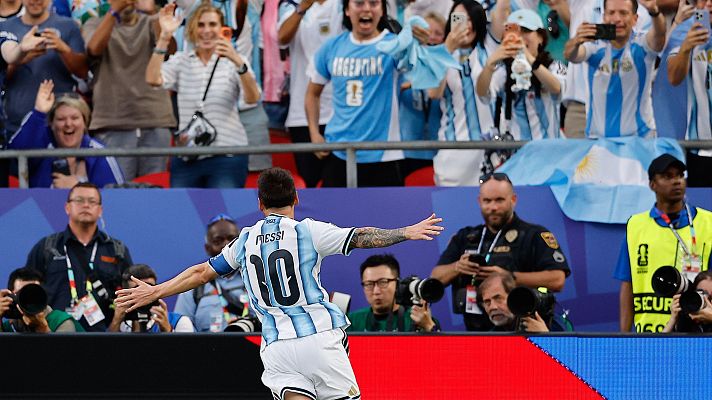 Copa Mundial de la FIFA 2026 - Gol y récord de Lionel Messi en el minuto 38 del Argentina - Austria (1-0) | Mundial 2026