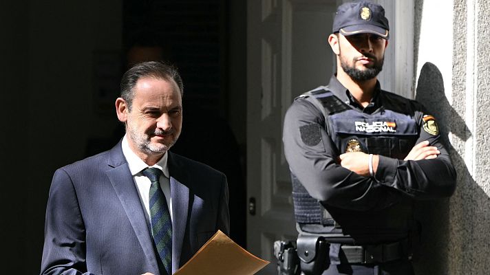 Telediario 2 - El Gobierno ve "desproporción" entre la condena impuesta a Ábalos y Koldo y la del comisionista Aldama