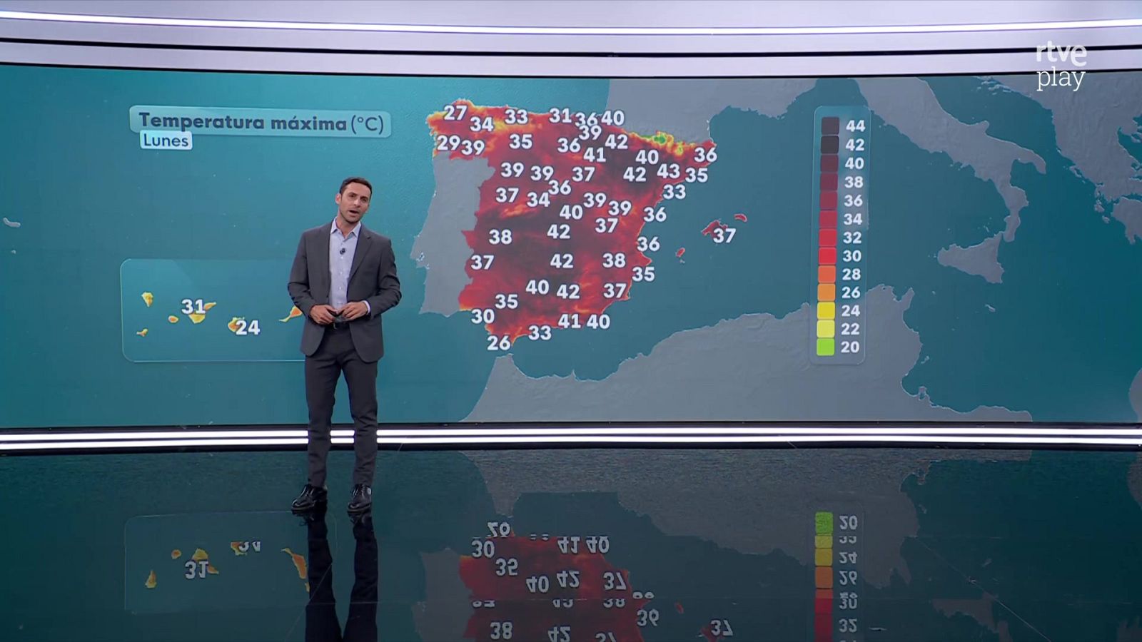 El Tiempo Noche - 22/06/26 - RTVE.es - El tiempo | Ver