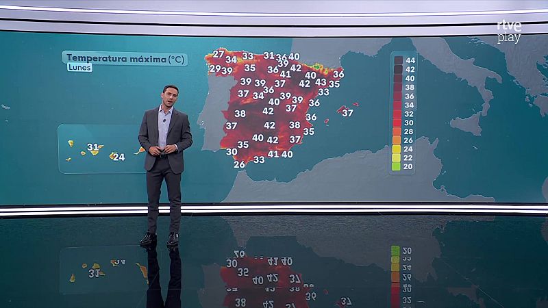El Tiempo Noche - 22/06/26 - RTVE.es - El tiempo | Ver