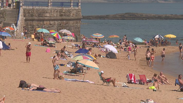 TeleCantabria - Nueva jornada de altas temperaturas en Cantabria