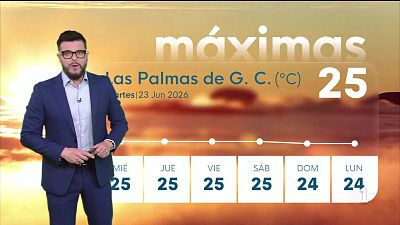 El tiempo en Canarias - 23/06/2026