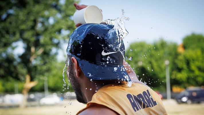 Telenavarra - Navarra se asfixia con máximas por encima de los 40 grados por segundo día consecutivo