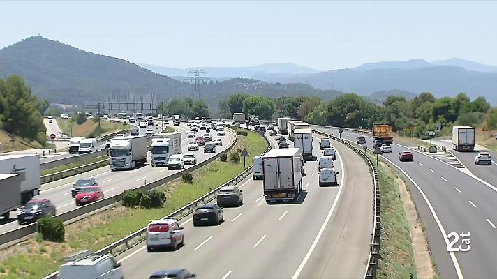 L'Informatiu - Operació sortida de Sant Joan: mig milió de vehicles sortiran de l’àrea metropolitana