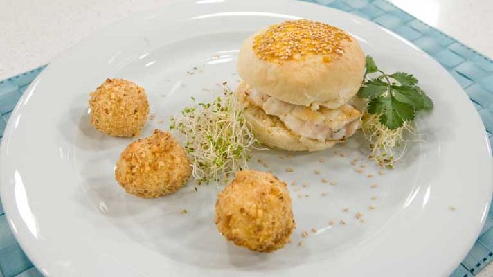 RTVE Cocina - Hamburguesa de Rape y Gambas
