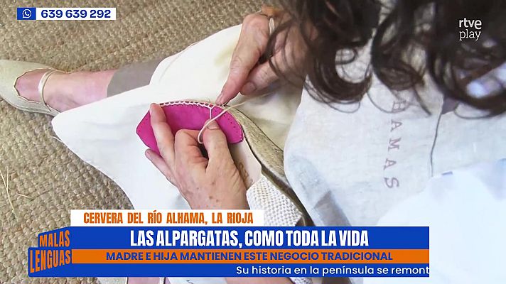 Malas lenguas - Las alpargatas de Cervera del Río Alhama