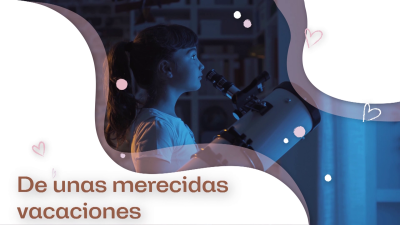 ¡Disfruta de unas merecidas vacaciones!