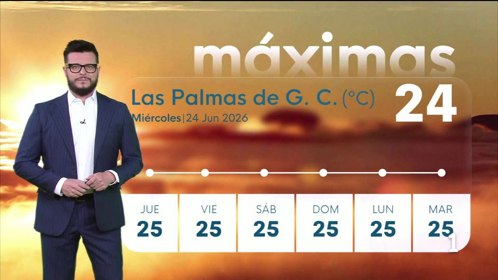 El tiempo en Canarias - 24/06/2026