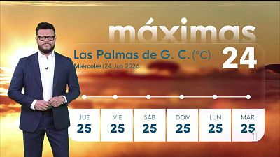El tiempo en Canarias - 24/06/2026
