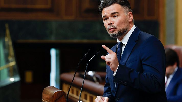 Telediario 1 - Los socios reprochan a Sánchez que se escude en el 'y tú más'