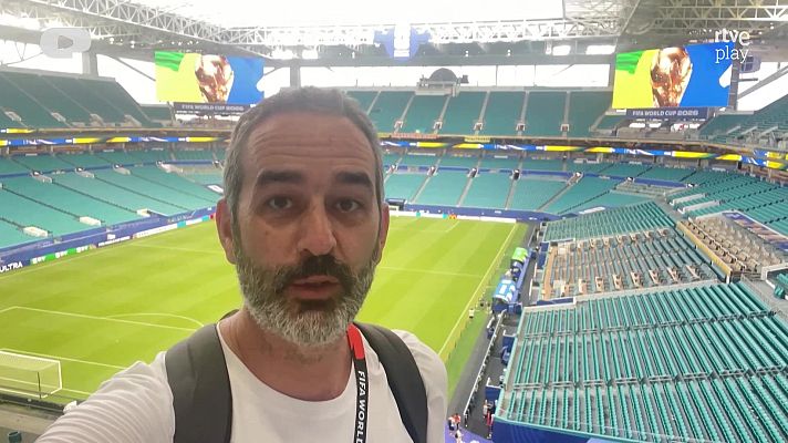 Fútbol de calle - Rubén Heras nos trae la pasión de la hinchada argentina por Messi desde Miami