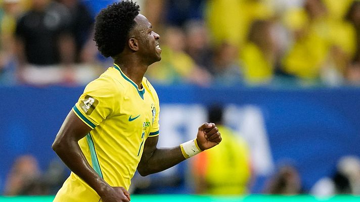 Copa Mundial de la FIFA 2026 - Gol de Vinicius Jr en el minuto 6 del Escocia - Brasil (0-1) | Mundial 2026