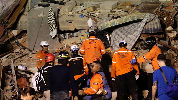 Telediario Matinal - Dos fuertes terremotos de 7,2 y 7,5 grados sacuden Venezuela