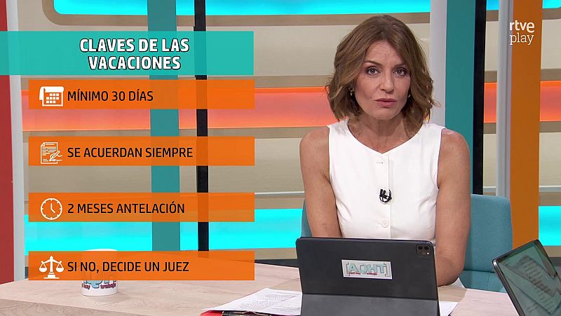 Aquí hay trabajo lo explica todo sobre las vacaciones, cómo se pactan, cuántas se disfrutan, cómo hay que pedirlas y qué ocurre en caso de conflicto con la empresa - Aquí hay trabajo | Ver