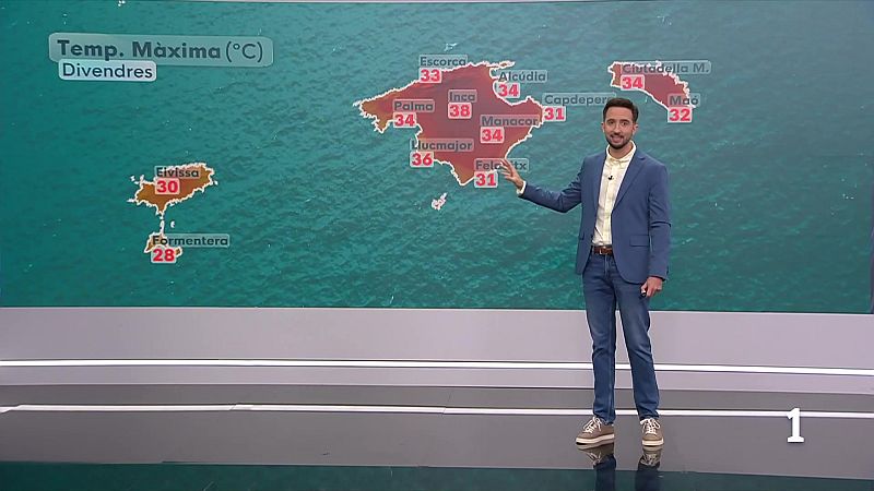 El temps a les Illes Balears - 25/06/26 | Ver
