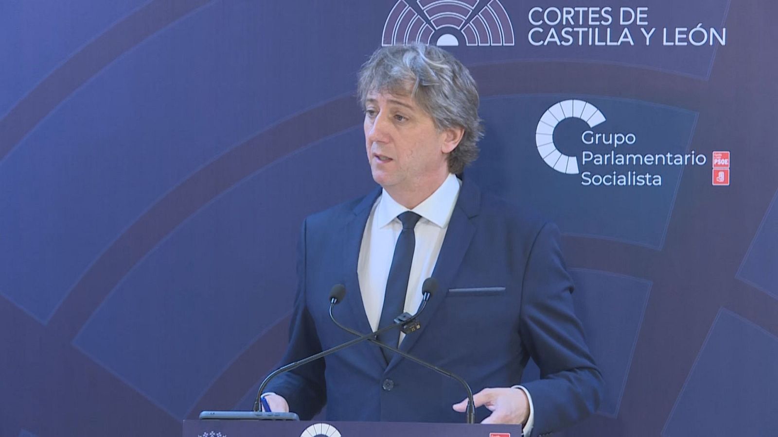 Carlos Martínez comparece dos días después del registro en el Ayuntamiento de Soria