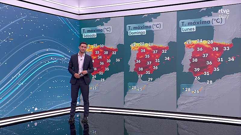 El Tiempo Noche - 25/06/26 - RTVE.es - El tiempo | Ver