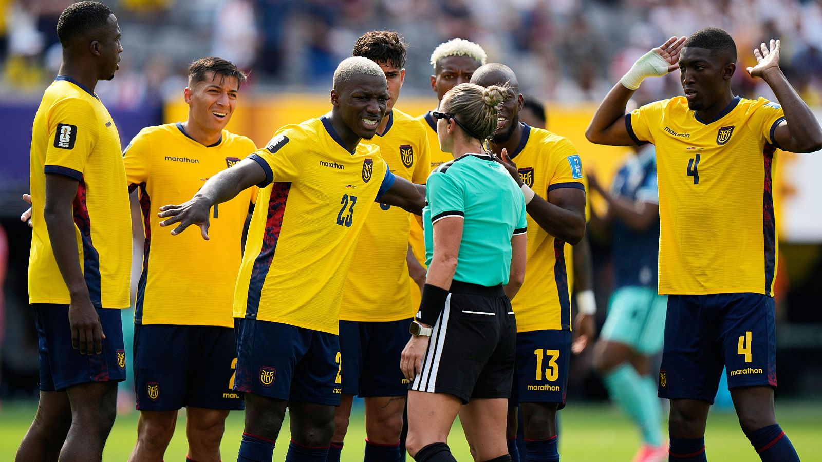 Revisión del penalti sobre Kai Havertz en el minuto 47 del Ecuador - Alemania (1-1) | Mundial 2026 | Ver vídeo