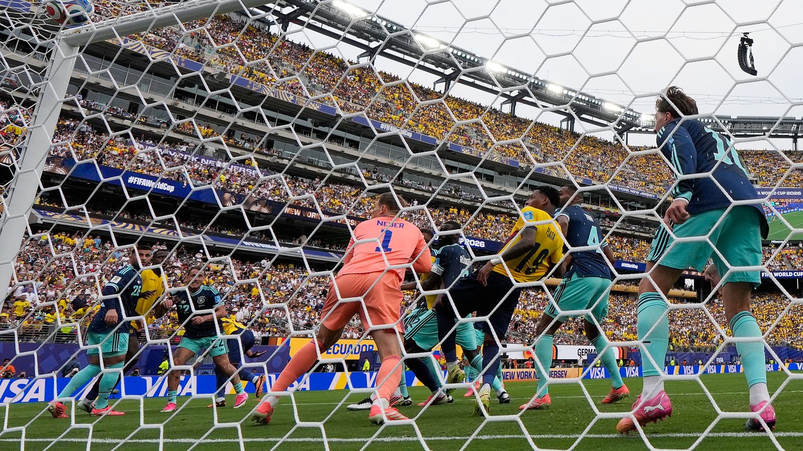 Gol de Gonzalo Plata en el minuto 76 del Ecuador - Alemania (2-1) | Mundial 2026 | Ver vídeo
