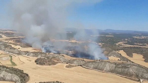 El incendio de Huesca arrasa m�s de 4.000 hect�reas y obliga a desalojar a m�s de 200 personas