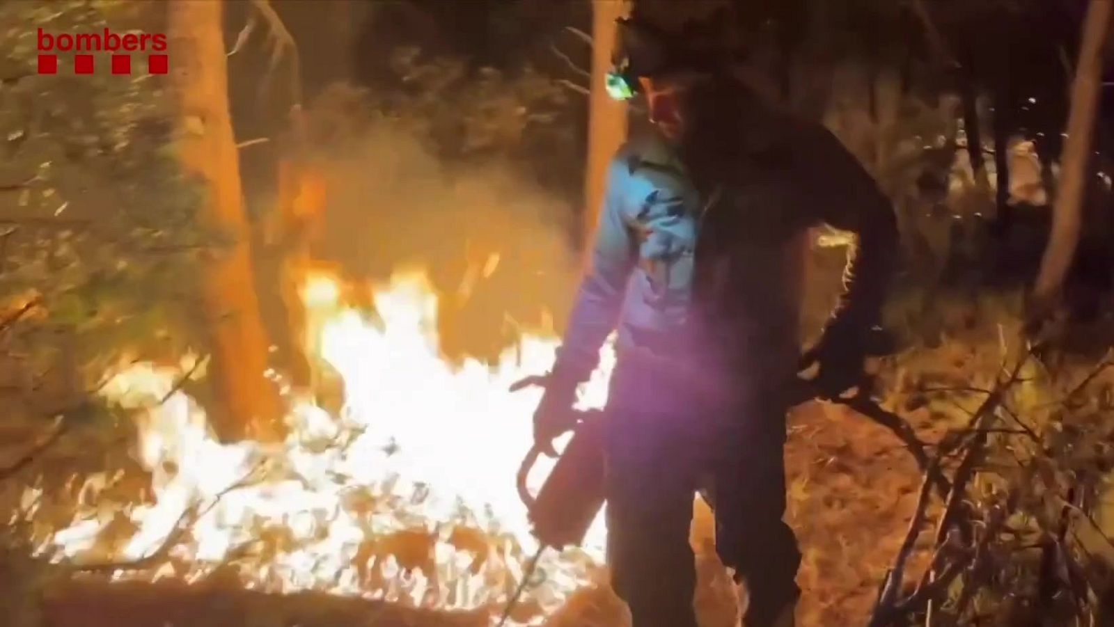 Alt risc d’incendi a Catalunya amb un foc actiu a Tàrrega - L'Informatiu | Veure