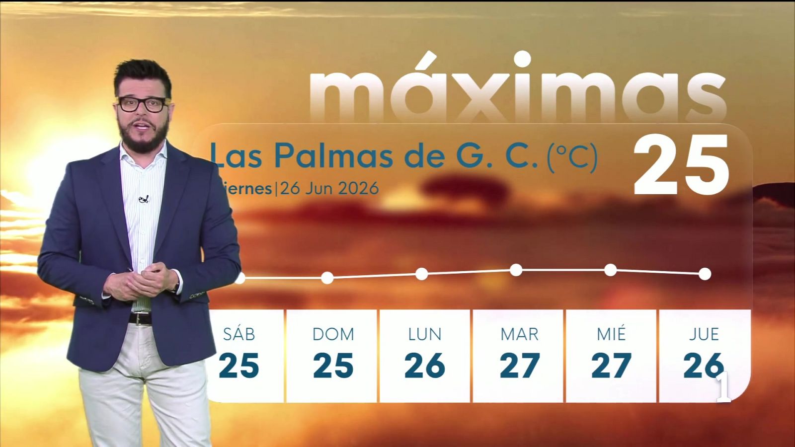 El tiempo en Canarias - 26/06/2026
