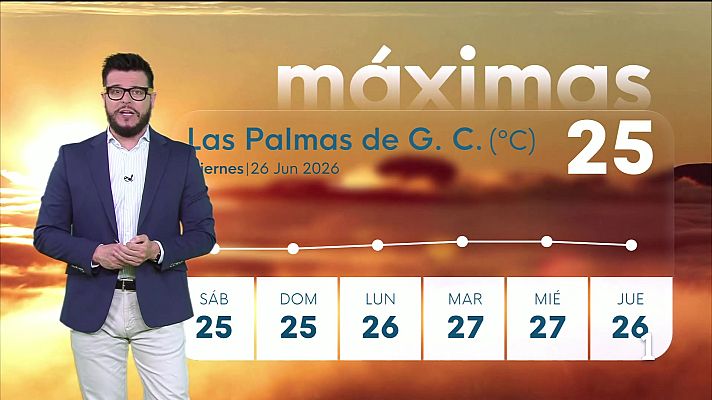 Telecanarias - El tiempo en Canarias - 26/06/2026