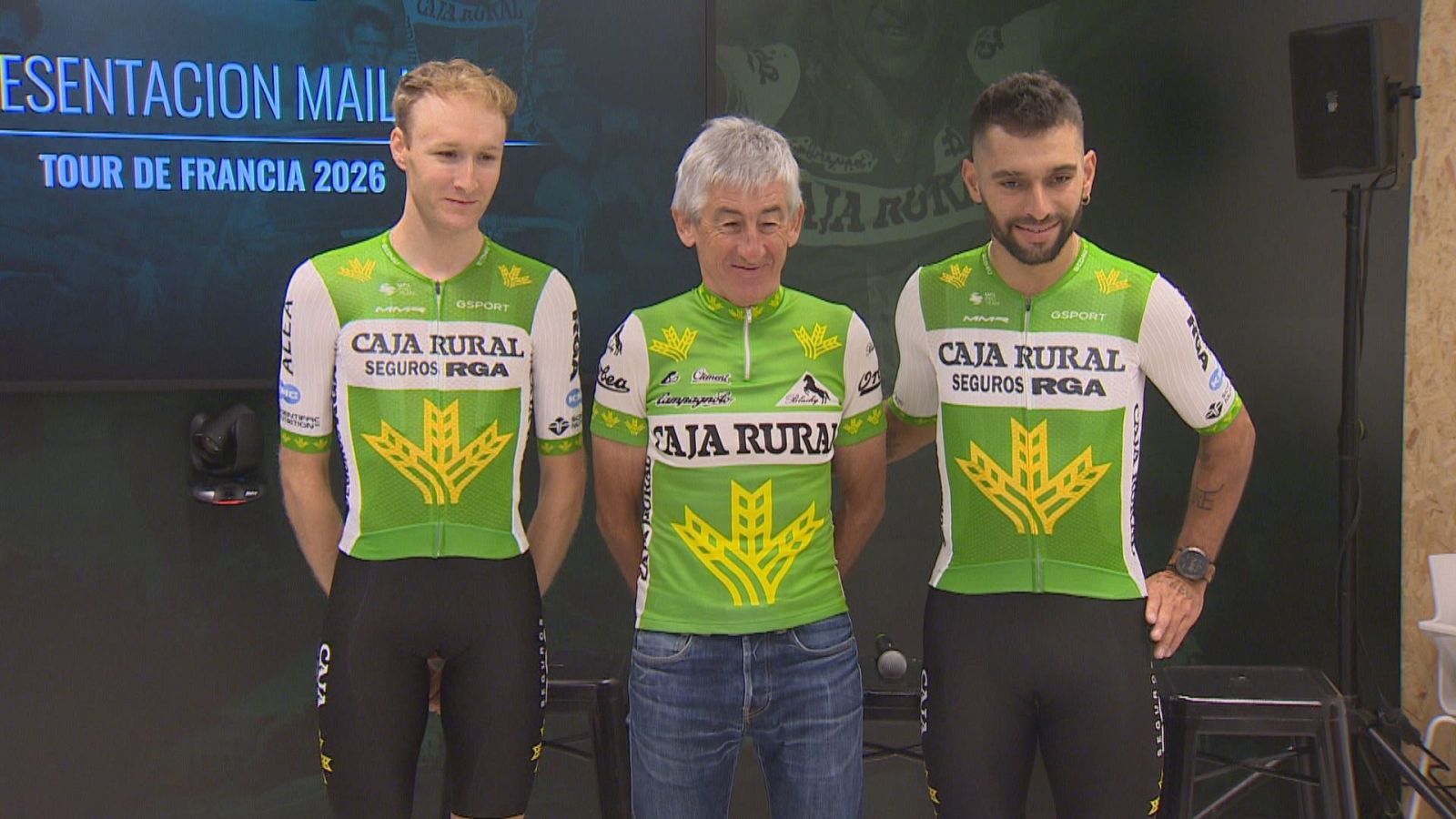 El equipo de ciclismo Caja Rural competirá por primera vez en el Tour de Francia