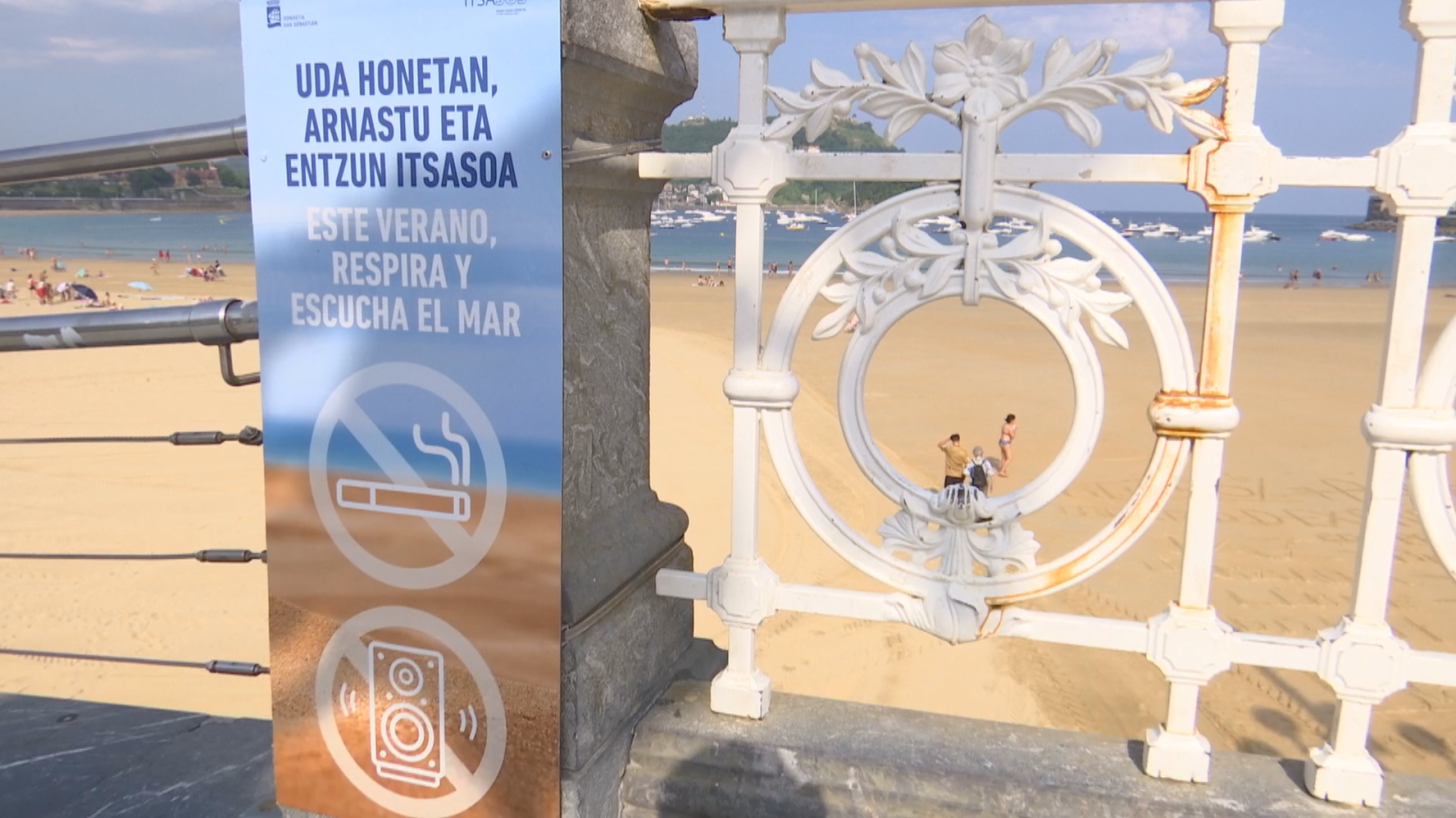 Hoy entra en vigor la ordenanza que prohíbe fumar y poner música con altavoces en las playas de Donostia | RTVE Play - Ver ahora