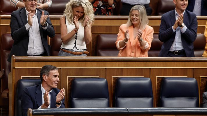 Telediario 1 - El Gobierno dice que aguantará, pero el PNV pide presupuestos antes de octubre