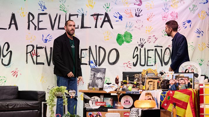 La Revuelta - ¿Quién ha estropeado el mural de Jorge Ponce?
