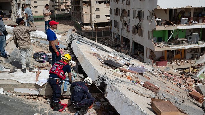 Telediario 2 - Las primeras 72 horas tras un terremoto son cruciales al ser la ventana de supervivencia más probable