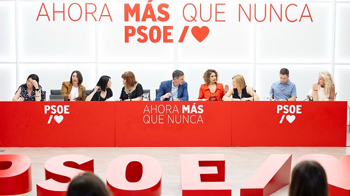 RTVE Noticias Vídeo - El PSOE afronta un Comité Federal con previsible cierre de filas con Sánchez y los casos de corrupción de telón de fondo